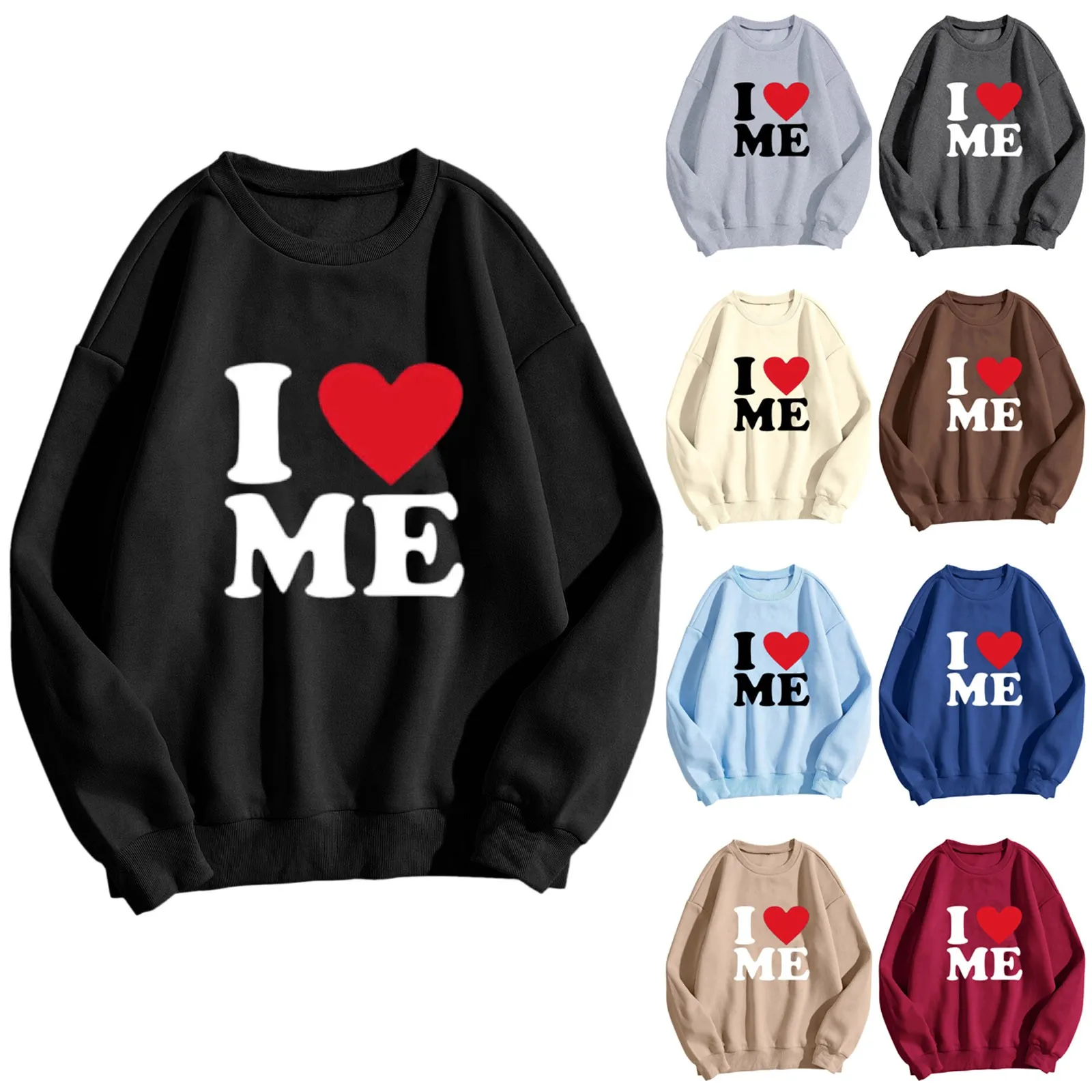 Women's Printed Hoodless Round Neck Long Sleeve Pullover Sweatshirt Hoodies Set Women
Women's Printed Hoodless Round Neck Long Sleeve Pullover Sweatshirt Hoodies Set Women