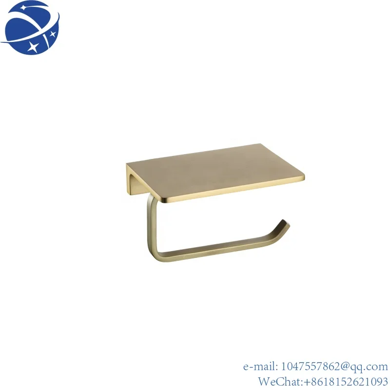 YunYimodern style bathroom accessories set gold brass toilet paper towels holder with shelf Brushless electric
YunYimodern style bathroom accessories set gold brass toilet paper towels holder with shelf Brushless electric