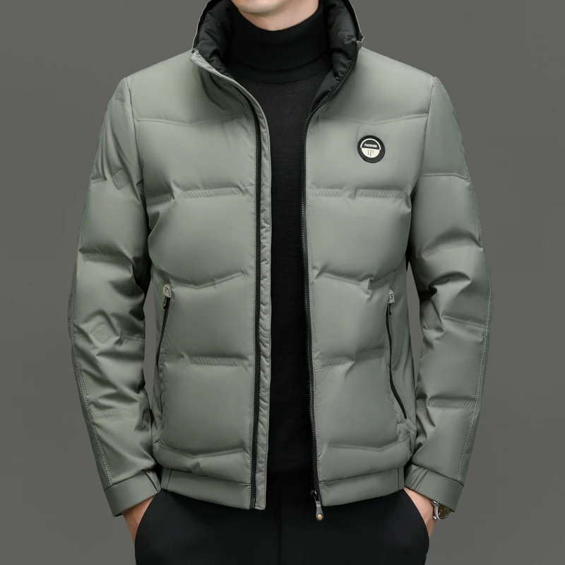 Luxury Brand Men's Down Jacket Embroidered Print Pocket Parka Winter British Thicken Warm Fashion Windproof Trend Men's Clothing
Luxury Brand Men's Down Jacket Embroidered Print Pocket Parka Winter British Thicken Warm Fashion Windproof Trend Men's Clothing