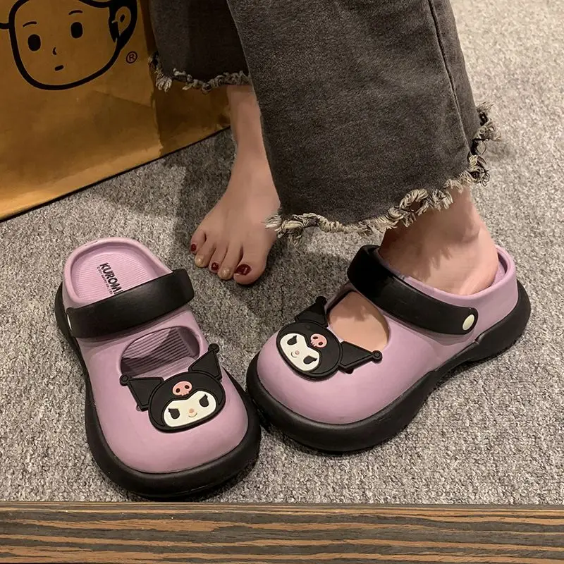 Sanrio Hello Kitty My Melody Anime Kawaii Beach Slippers Summer Cute Cartoon Kuromi Cinnamoroll Scandal Shoes Gifts for Girls
Sanrio Hello Kitty My Melody Anime Kawaii Beach Slippers Summer Cute Cartoon Kuromi Cinnamoroll Scandal Shoes Gifts for Girls