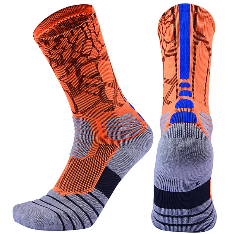 

Elite Socks Professional Super Star Basketball Thick Sports Socks Non-slip Durable Skateboard Towel Bottom Stocking Socks