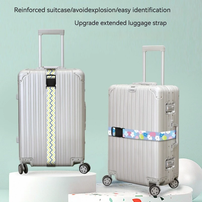 Simple Travel Luggage Strap Portable Consignment Reinforcement Adjustable Buckle Suitcase Packing Belt Camping Bag Accessories
Simple Travel Luggage Strap Portable Consignment Reinforcement Adjustable Buckle Suitcase Packing Belt Camping Bag Accessories