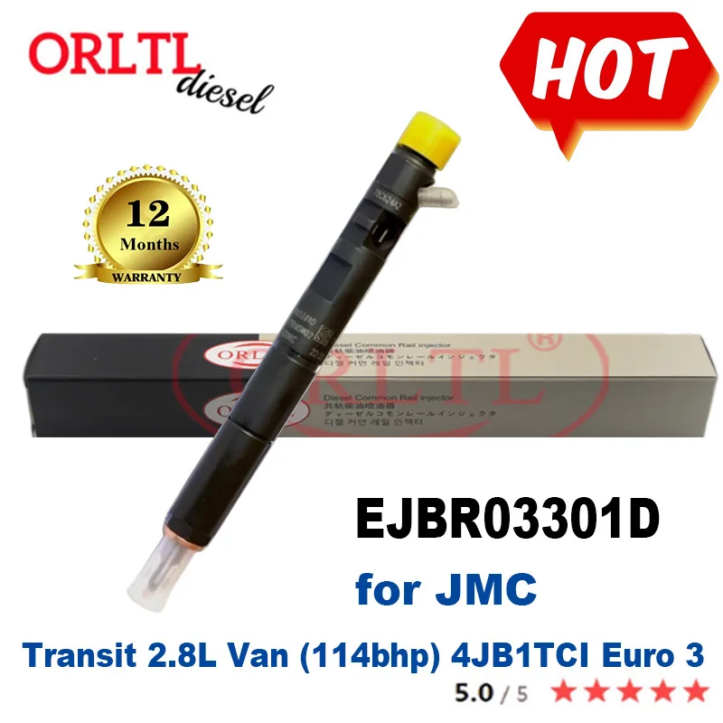 Новый оригинальный Топливный инжектор ORLTL EJBR03301D для JMC Transit 2.8L Van 114bhp Delphi Series
Новый оригинальный Топливный инжектор ORLTL EJBR03301D для JMC Transit 2.8L Van 114bhp Delphi Series