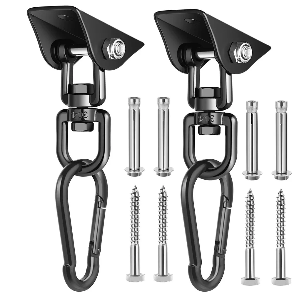 2set Stainless Steel Heavy Duty Swing Fixed Buckles Hook Hanger for Yoga Hammock Chair Sandbag Swing
2set Stainless Steel Heavy Duty Swing Fixed Buckles Hook Hanger for Yoga Hammock Chair Sandbag Swing