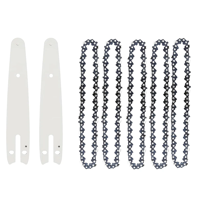 5PCS 6Inch Chainsaw Chain With Replacement Chainsaw Bar For Guide Saw Chain For Wood
5PCS 6Inch Chainsaw Chain With Replacement Chainsaw Bar For Guide Saw Chain For Wood