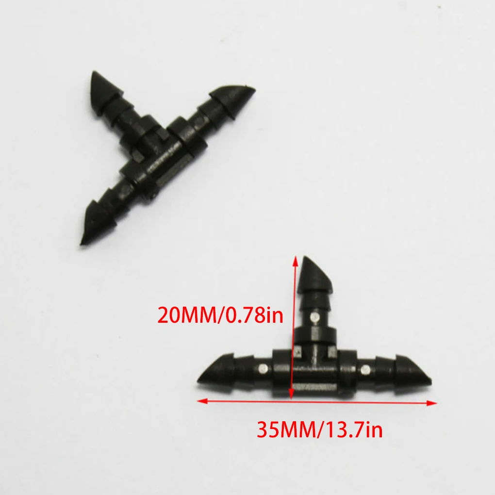 50 Pieces Garden Agricultural Irrigation Barb Tee Barbed Drip Bulk Tee Connector Fittings
50 Pieces Garden Agricultural Irrigation Barb Tee Barbed Drip Bulk Tee Connector Fittings