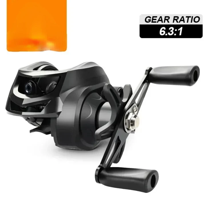 Ultra Light Baitcasting Fishing Reel with Max Drag of 8kg - Ideal for Bass and Pike Fishing Tackle
Ultra Light Baitcasting Fishing Reel with Max Drag of 8kg - Ideal for Bass and Pike Fishing Tackle