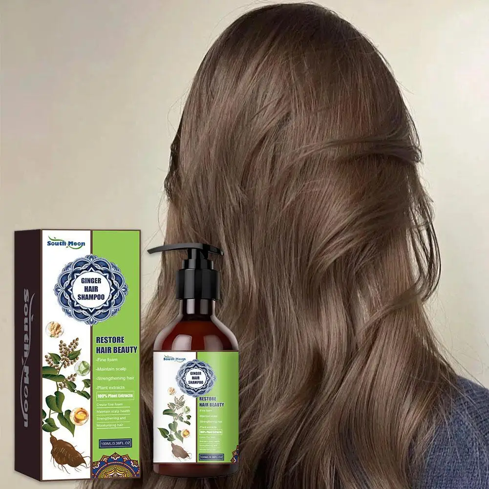 100ml Ginger Hair Shampoo Anti Hair Loss Hair Care Shampoo Moisturizing Repairing And Darkening Hair And Head Skin Ideal
100ml Ginger Hair Shampoo Anti Hair Loss Hair Care Shampoo Moisturizing Repairing And Darkening Hair And Head Skin Ideal