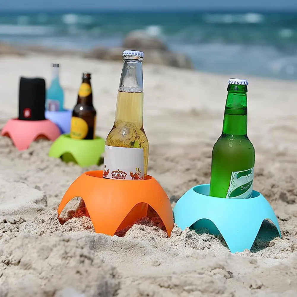 5pcs Beach Cup Holder Coasters Vacation Beach Accessories Beach Drink Cup Tray Space-Saving Design Camping Outdoor Tableware
5pcs Beach Cup Holder Coasters Vacation Beach Accessories Beach Drink Cup Tray Space-Saving Design Camping Outdoor Tableware