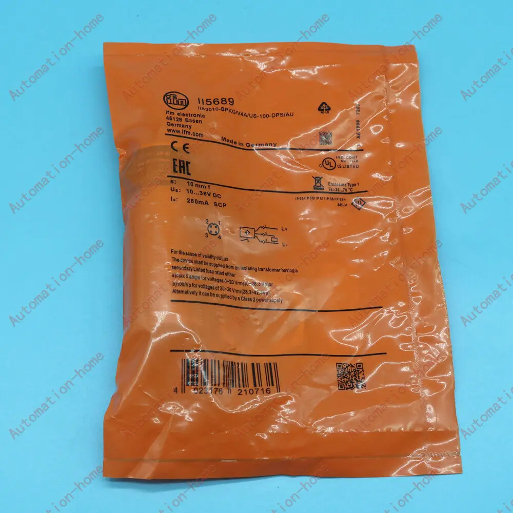 1 шт. Новый фотоэлектрический переключатель IFM II5689 датчик в коробке Бесплатная доставка # QW
1 шт. Новый фотоэлектрический переключатель IFM II5689 датчик в коробке Бесплатная доставка # QW