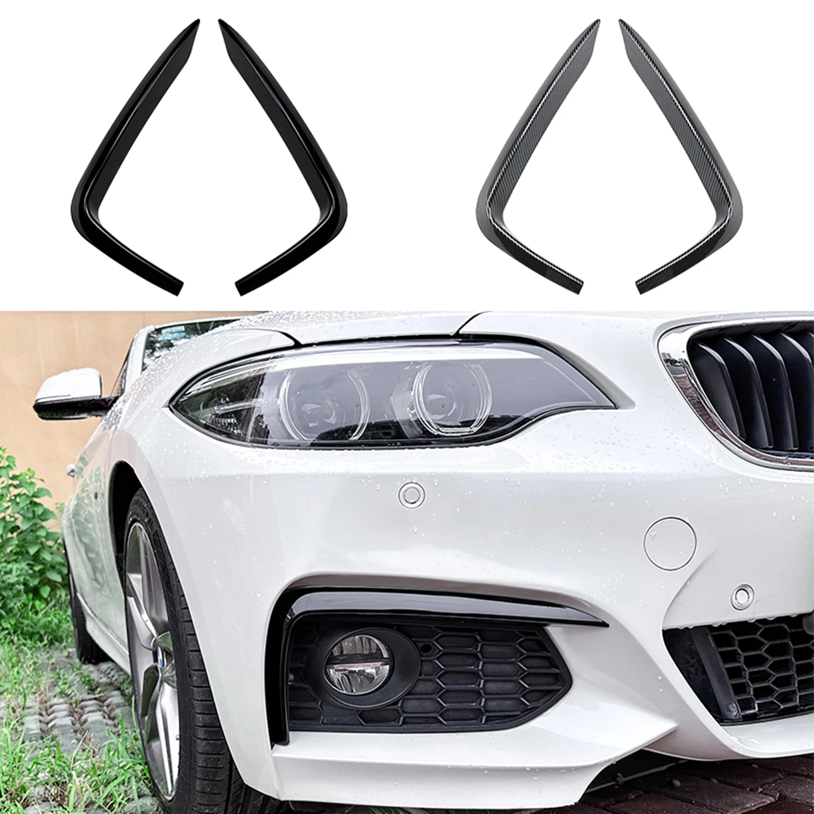 Car Front Bumper Trim Side Air Vent Cover Fog Lamp Frame Spoiler For BMW 2 Series F22 F23 M Sport 2015-2019
Car Front Bumper Trim Side Air Vent Cover Fog Lamp Frame Spoiler For BMW 2 Series F22 F23 M Sport 2015-2019