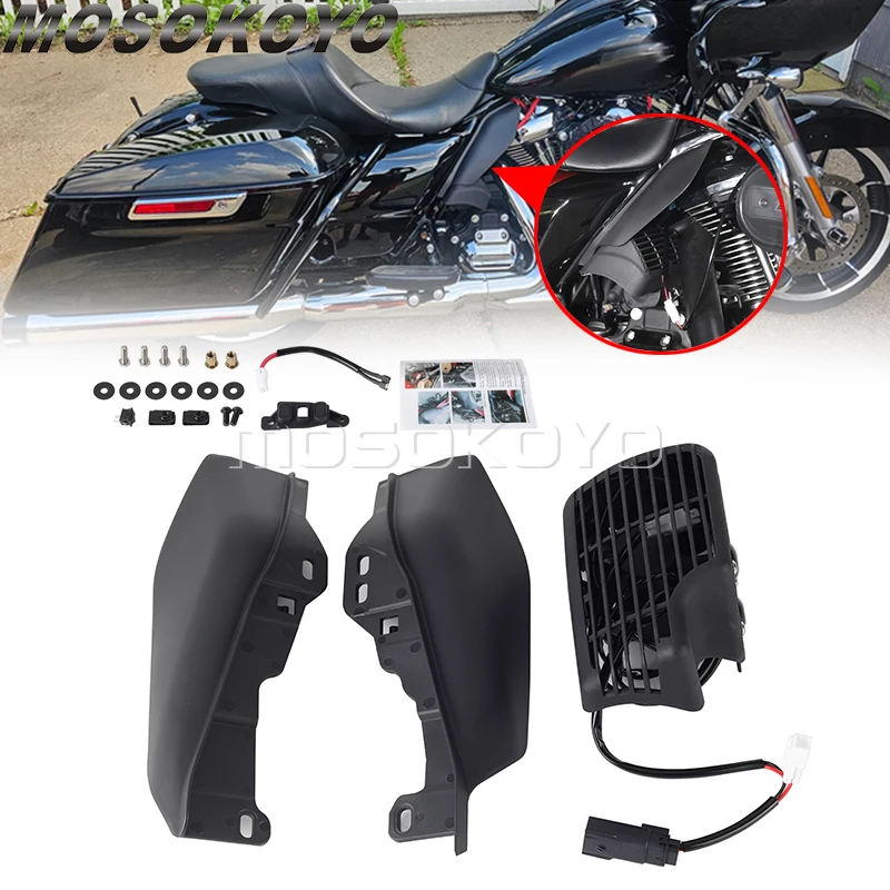 Cool Flow Fan Kit For Harley FLHTCU FLHTCUTG FLHTCUTGSE FLHTK FLHTKL FLHTKSE FLHTP FLTRK FLTRU 2017-2023 Motorcycle Accessories
Cool Flow Fan Kit For Harley FLHTCU FLHTCUTG FLHTCUTGSE FLHTK FLHTKL FLHTKSE FLHTP FLTRK FLTRU 2017-2023 Motorcycle Accessories