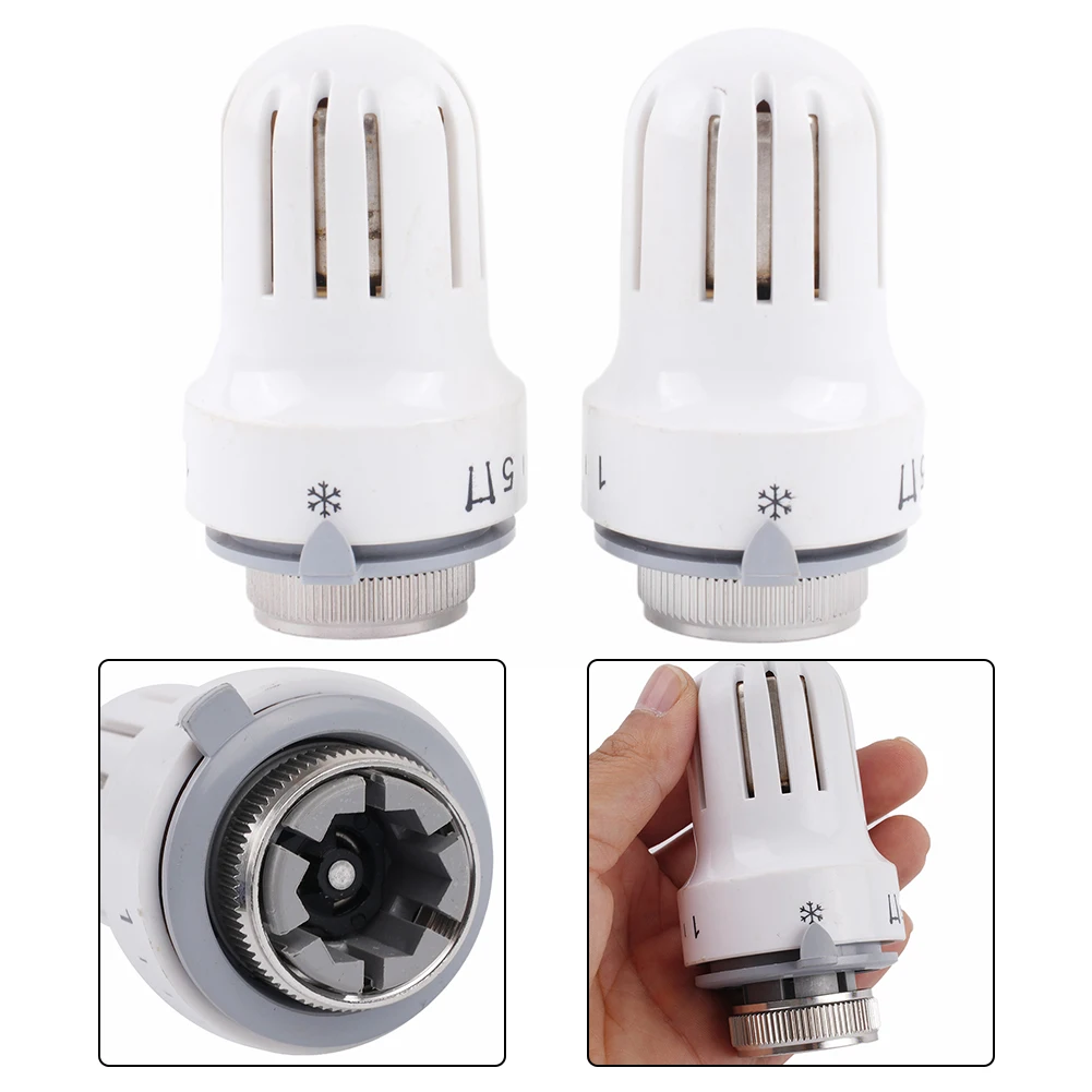 2/4xRadiator Thermostat Control Head Heater Control Heating Valve Thermostatic For Household Temperature Control Tool Parts
2/4xRadiator Thermostat Control Head Heater Control Heating Valve Thermostatic For Household Temperature Control Tool Parts