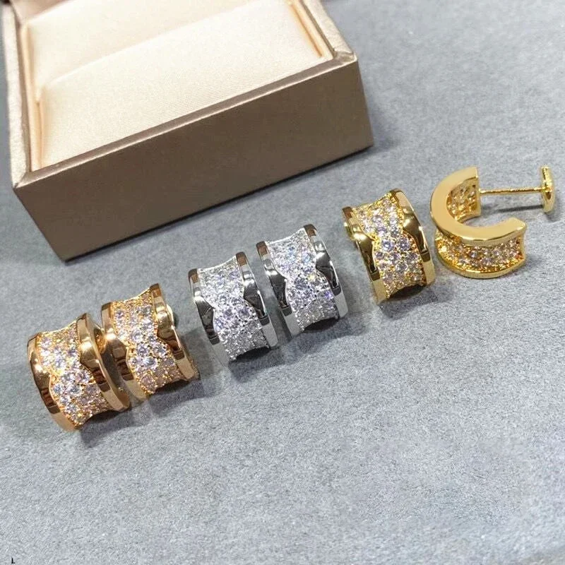 

Женские серьги с маленькой талией SFE, из стерлингового серебра 925 пробы с фианитами, яркие Роскошные брендовые ювелирные украшения