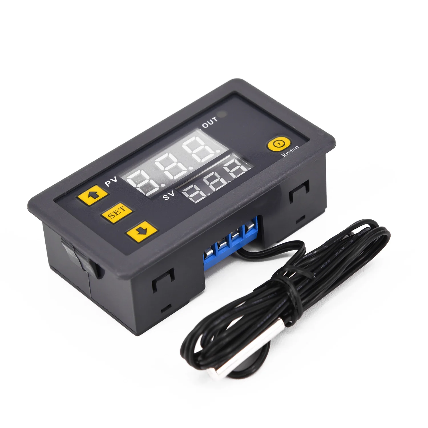 DC 12V LED Digital Thermostat Temperature Controller Temp Sensor Control Relay Smart Temp Sensor Board Waterproof NTC Sensor
DC 12V LED Digital Thermostat Temperature Controller Temp Sensor Control Relay Smart Temp Sensor Board Waterproof NTC Sensor