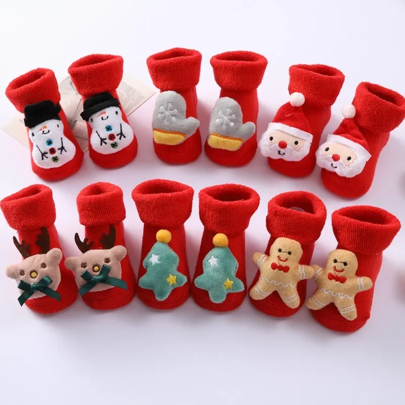 2021New Thick Warm Baby Wool Socks Autumn and Winter Cotton Treasure Socks 0-1 Year Old Red Christmas Socks
2021New Thick Warm Baby Wool Socks Autumn and Winter Cotton Treasure Socks 0-1 Year Old Red Christmas Socks