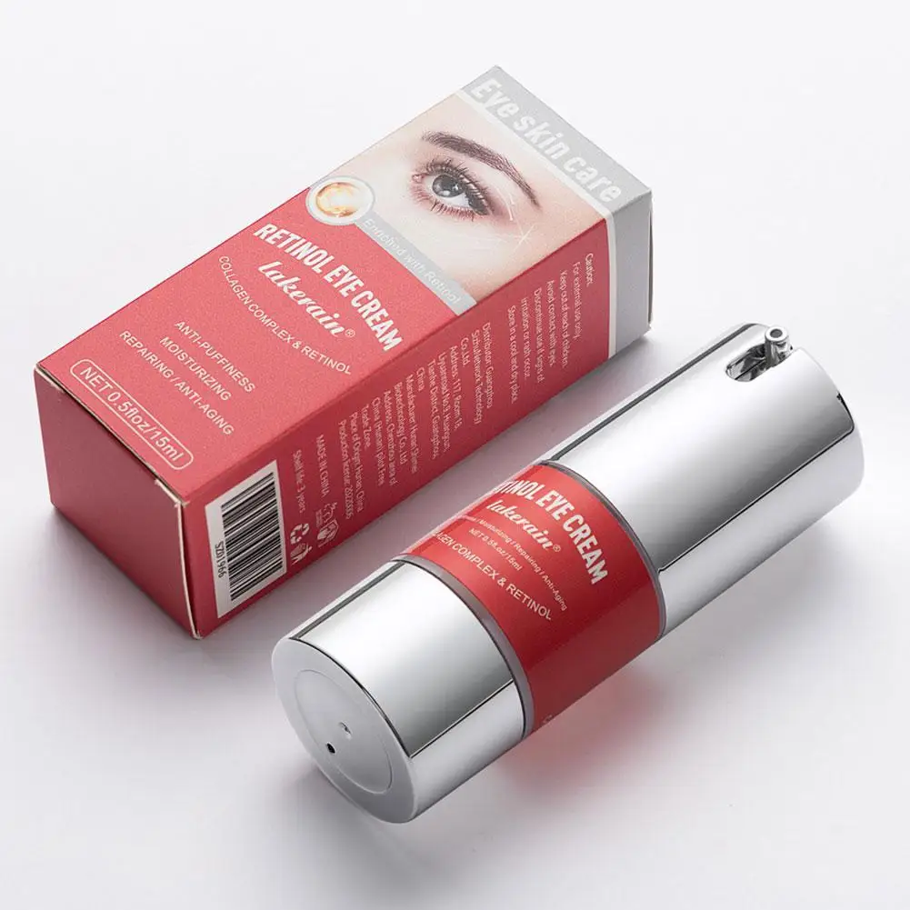 New Retinol Eye Cream Remove Eye Bags Dark Circles Anti Aging Lifting Firming Whitening Moisturizing Brighten Skin Care
New Retinol Eye Cream Remove Eye Bags Dark Circles Anti Aging Lifting Firming Whitening Moisturizing Brighten Skin Care