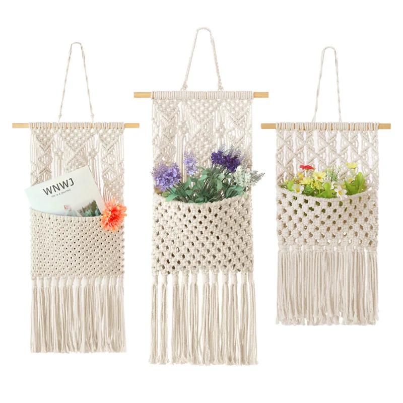 Handwoven Bohemian Cotton Tapestry - Versatile Wall Art Decor 1 Sbb9905b5a06647a2b189d9aeed6a838ak