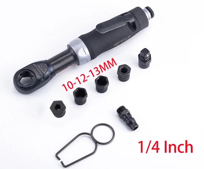 Mini Pneumatic Transmissive Sleeve Wrench Through Hole Thread Ratchet Piercing Gear 1/4 3/8 Inch
Mini Pneumatic Transmissive Sleeve Wrench Through Hole Thread Ratchet Piercing Gear 1/4 3/8 Inch