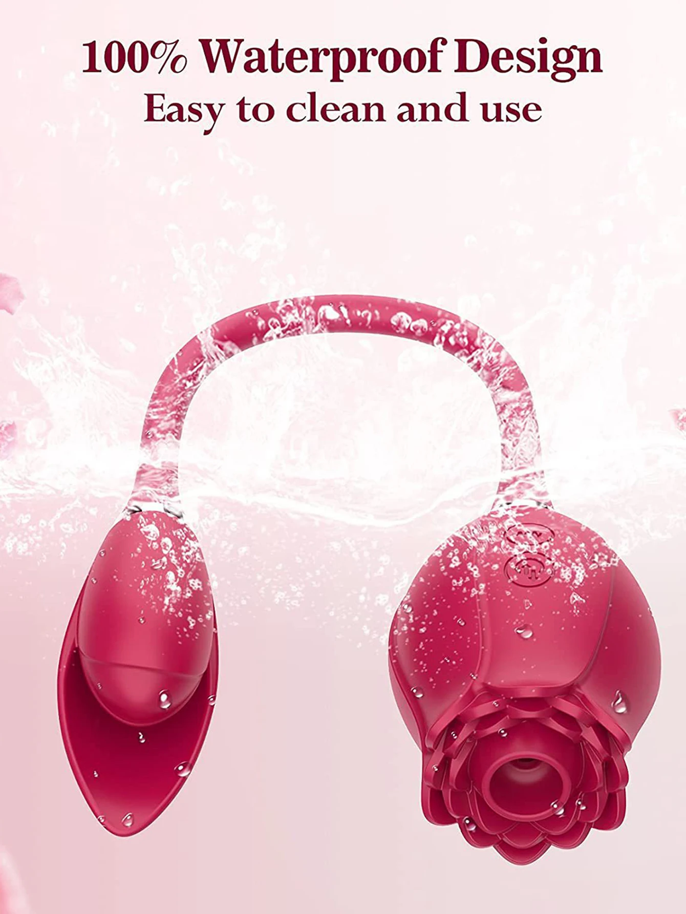 Rose Toy Sucking Licking Vibrator Female Clitoris Nipple Stimulator Vagina Massager Telescopic G-Spot Vibrating Egg for Women Ad Rose Toy Sucking Licking Vibrator Female Clitoris Nipple Stimulator Vagina Massager Telescopic G-Spot Vibrating Egg for Women Ad