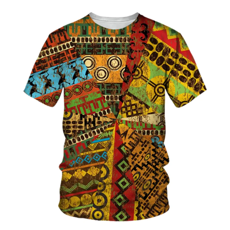 Summer Africa Ethnic Style 3D Print T-Shirts Streetwear Men Fashion Harajuku Casual Oversized O-Neck T Shirt Tees Tops Clothing
Summer Africa Ethnic Style 3D Print T-Shirts Streetwear Men Fashion Harajuku Casual Oversized O-Neck T Shirt Tees Tops Clothing