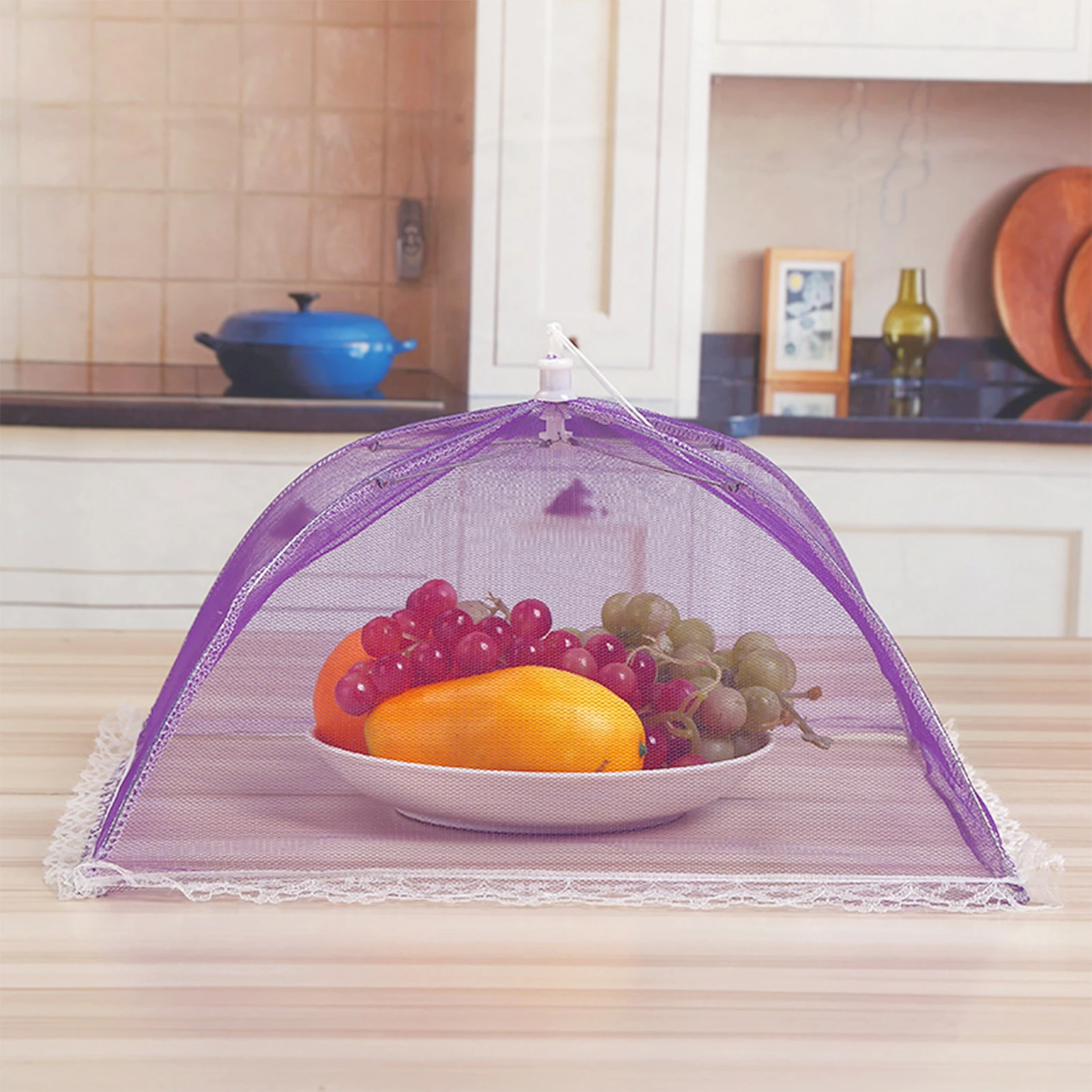 2 Pcs Food Covers Mesh Pop Up Food Net Cover for Outdoors Parties Picnics Bbqs Foldable Food Covers Dining Table Keep Out Flies
2 Pcs Food Covers Mesh Pop Up Food Net Cover for Outdoors Parties Picnics Bbqs Foldable Food Covers Dining Table Keep Out Flies