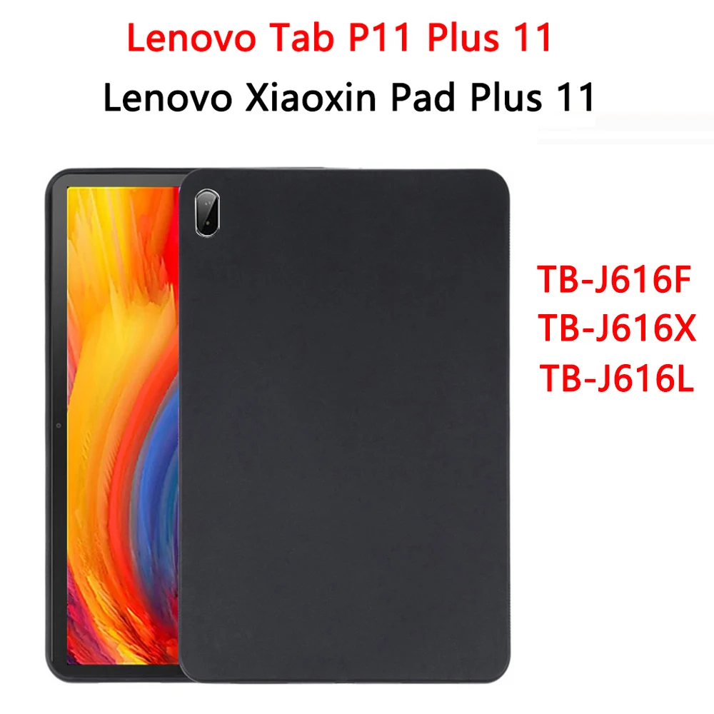 Flexible Tablet Case For Lenovo Xiaoxin Pad Plus Tab P11 Plus 11 2021 TB-J616F TB-J616N TB-J616L Black Cover Soft Silicone Shell
Flexible Tablet Case For Lenovo Xiaoxin Pad Plus Tab P11 Plus 11 2021 TB-J616F TB-J616N TB-J616L Black Cover Soft Silicone Shell