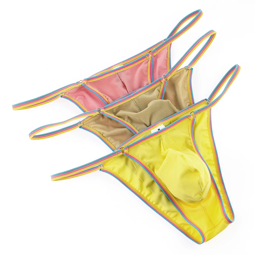 Low Rise Bikini Pouch G-String Men T-Panties Stretchy Briefs Trunk Fitness Underwear Beachwear Bikini Pouch Briefs Panties
Low Rise Bikini Pouch G-String Men T-Panties Stretchy Briefs Trunk Fitness Underwear Beachwear Bikini Pouch Briefs Panties