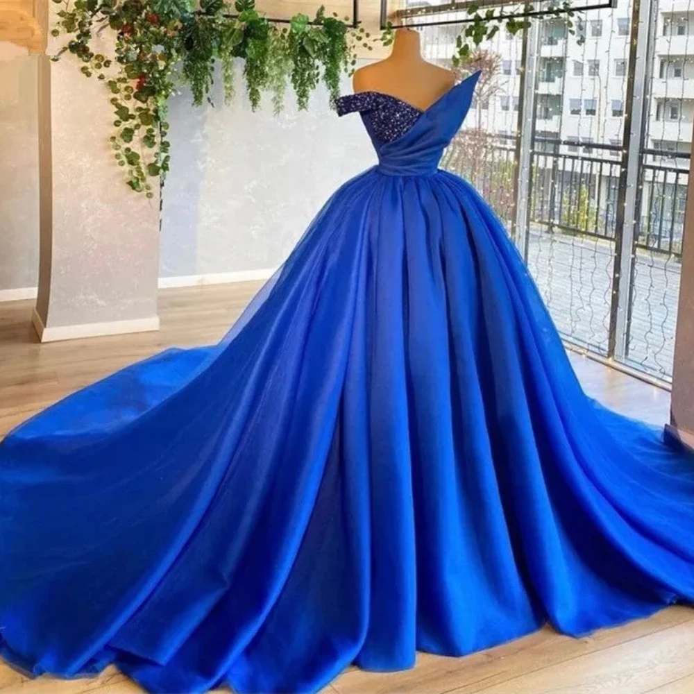 Simple New Ball Gown Evening Dress 2024 New Cyrstals Strapless Sleeveless Off Shoulder Party Prom Gowns Formal Occassion Dress
Simple New Ball Gown Evening Dress 2024 New Cyrstals Strapless Sleeveless Off Shoulder Party Prom Gowns Formal Occassion Dress