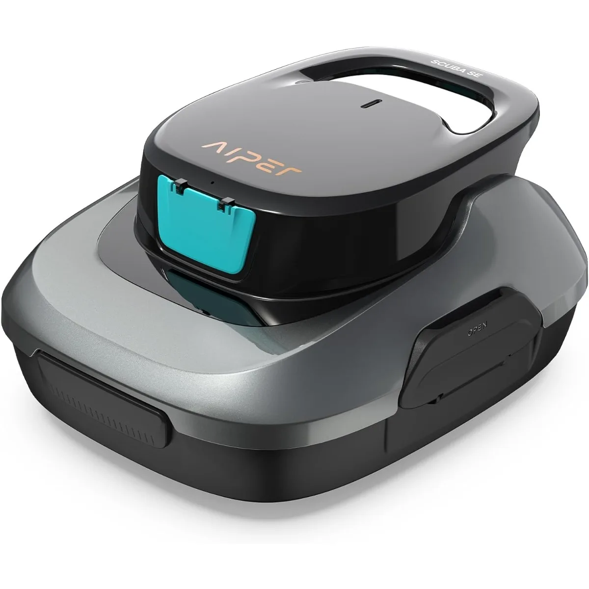 

Scuba SE Robotic Pool Cleaner, Cordless Robotic Pool Vacuum, Lasts up to 90 Mins Ideal for Above Ground Pools Automatic Cleaning