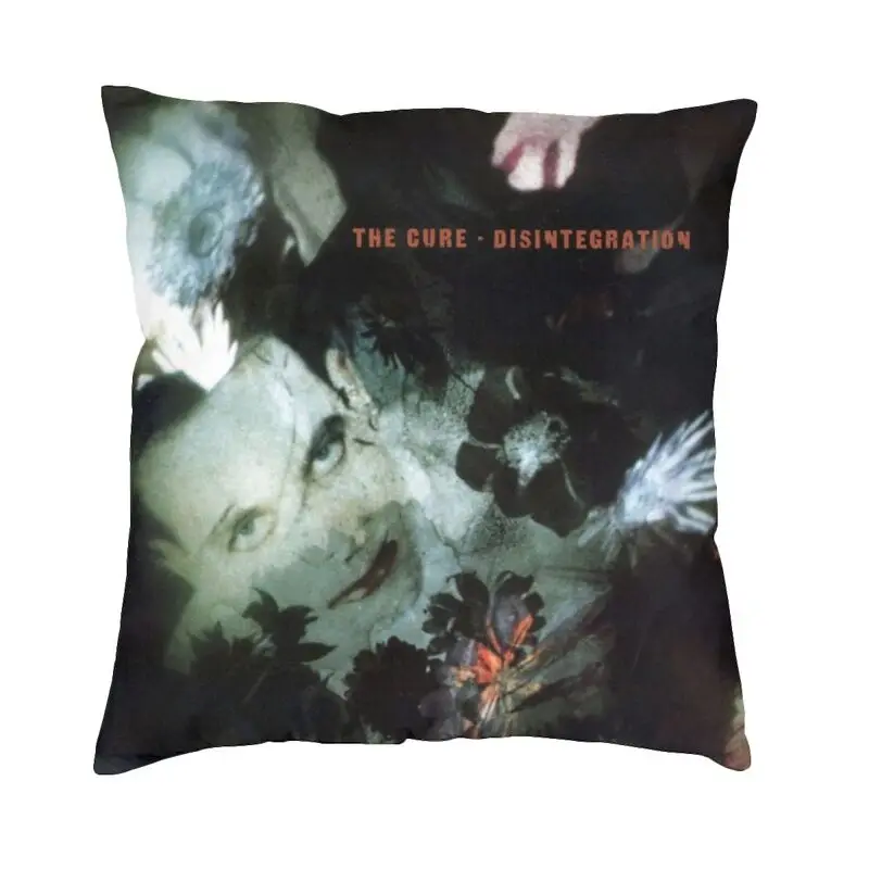 

Модная Альтернативная декоративная подушка The Cure в стиле рок-группы, домашний декор на заказ, квадратная наволочка 45x45 см, наволочка для дивана