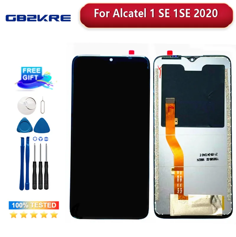 

100% Original LCD Display For Alcatel 1 SE 1SE 2020 LCD Alcatel OT 5030 5030U 5030D 5030F Touch Screen Digitizer Glass Assembly