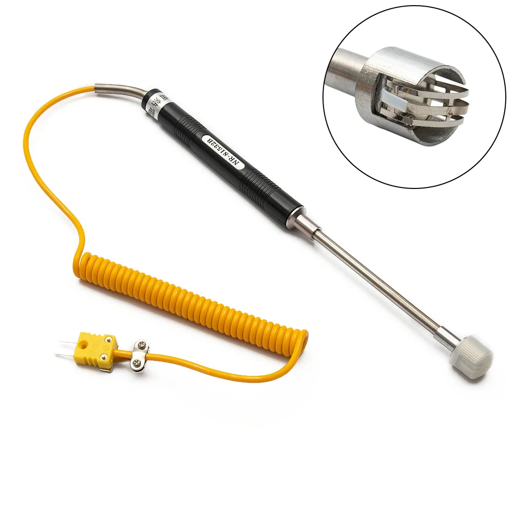 

1pc K Type Thermocouple Surface Temperature Probe Sensor 500°C For Thermometer NR-81533B / 81531B / 81532B / NR-81530 / NR-81539