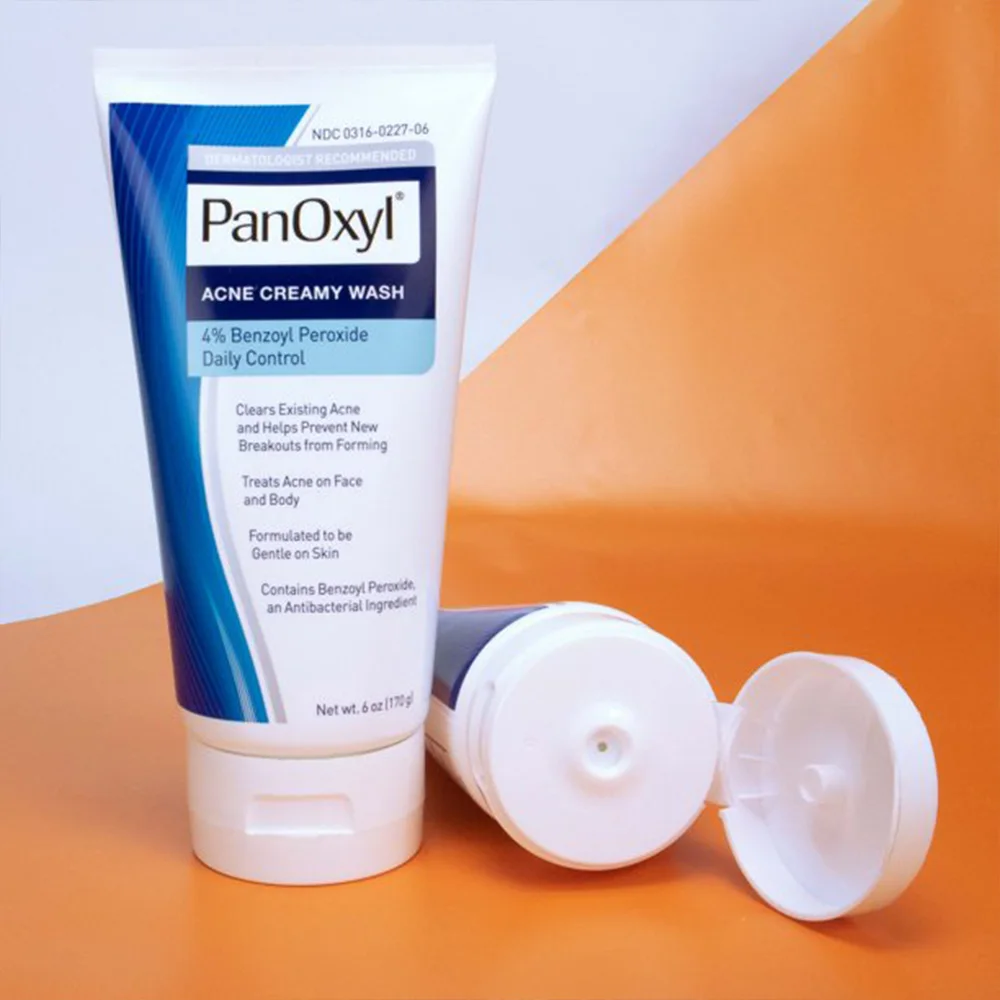 

PanOxyl Acne Creamy Wash 4% Benzoyl Peroxide Daily Control 170g Cleansing Facial Oils AcneMoisturizing Nourishing Free Shipping