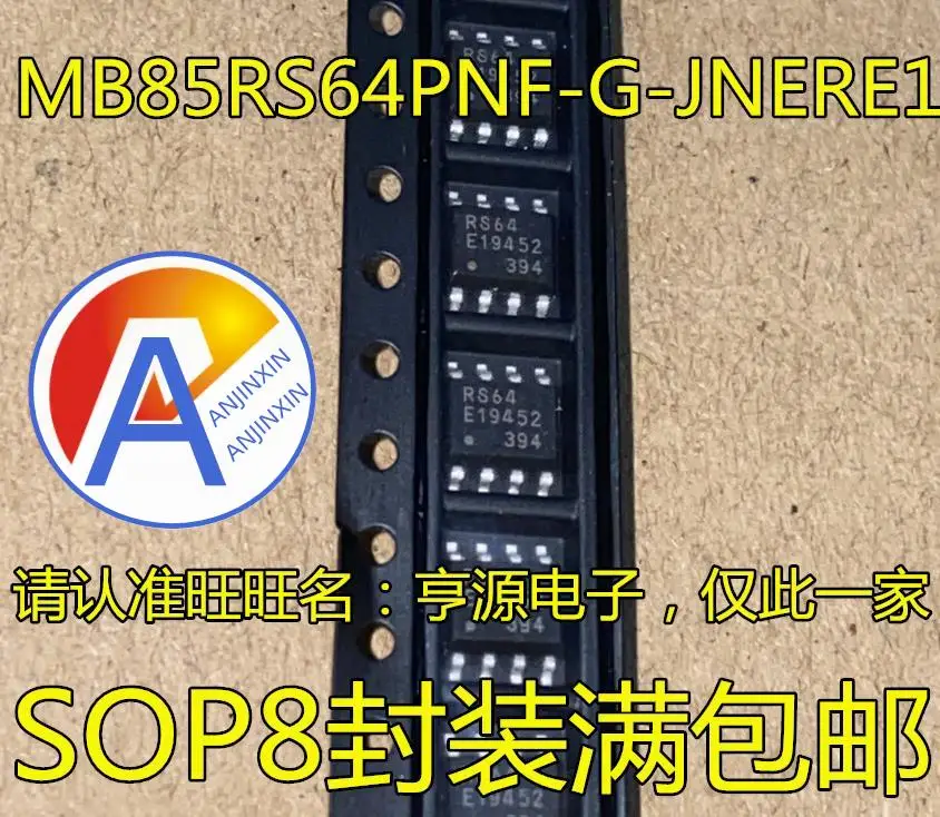 10 шт., 100% оригинальная новая микросхема памяти MB85RS64 MB85RS64PNF-G-JNERE1 RS64
10 шт., 100% оригинальная новая микросхема памяти MB85RS64 MB85RS64PNF-G-JNERE1 RS64