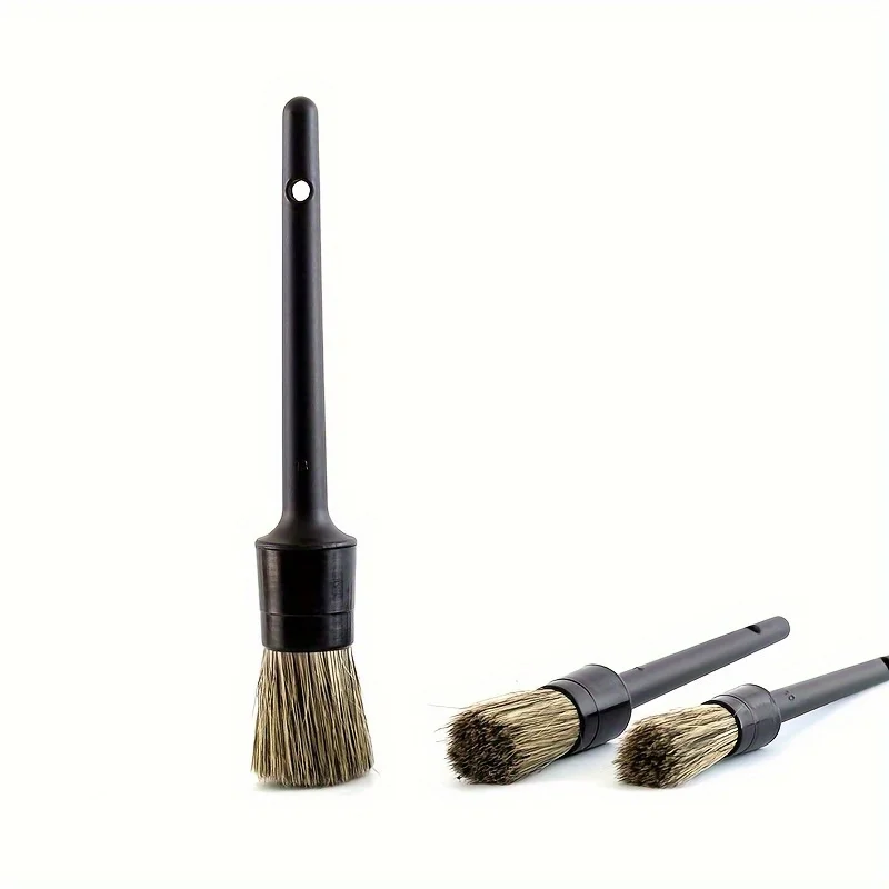 3Pcs Car Detailing Brushes Set Cleaning Brushes For Tire Hub, Air Outlet, Interior Gap Sbba08d94e0c24649a9244181263c4a5dC