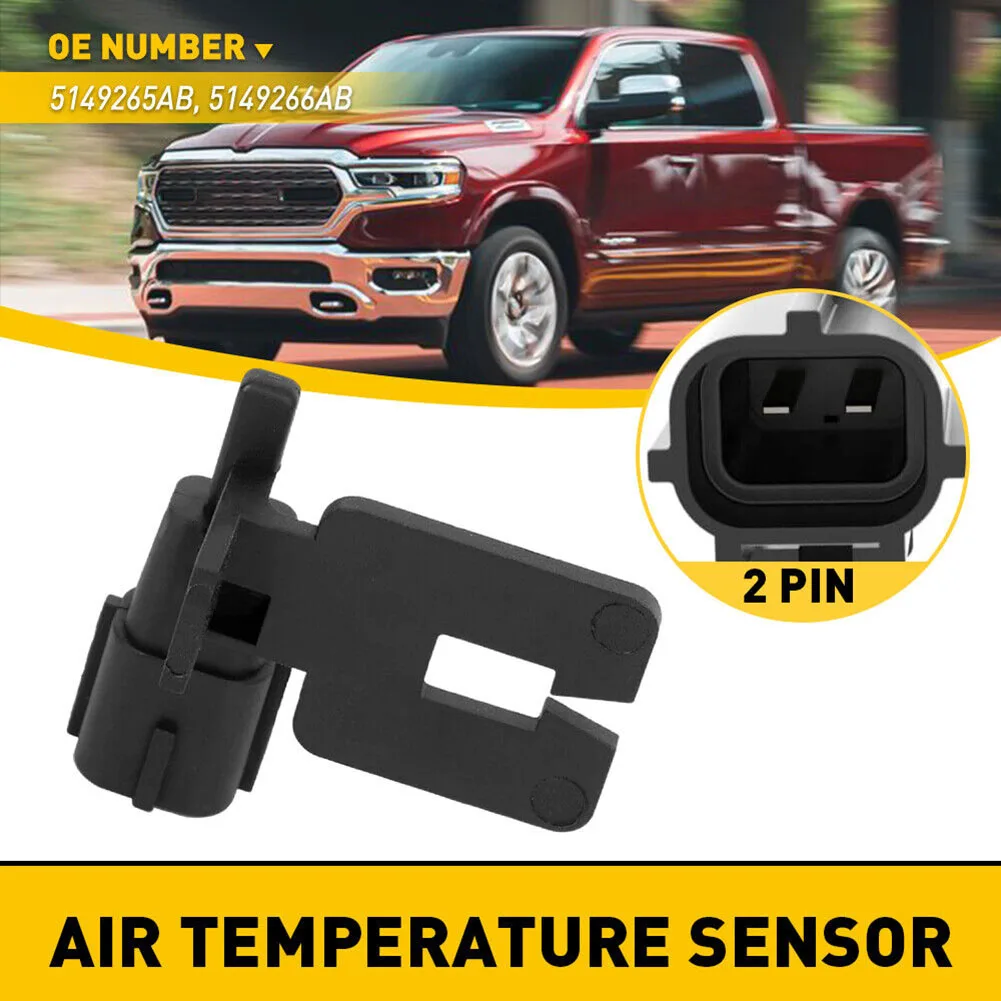 1x Auto Front 2-Pin Ambient Air Temperature Sensor 5149265AB Black Metal+ABS For Chrysler For Dodge For Jeep 5*4.5cm Automotive
1x Auto Front 2-Pin Ambient Air Temperature Sensor 5149265AB Black Metal+ABS For Chrysler For Dodge For Jeep 5*4.5cm Automotive