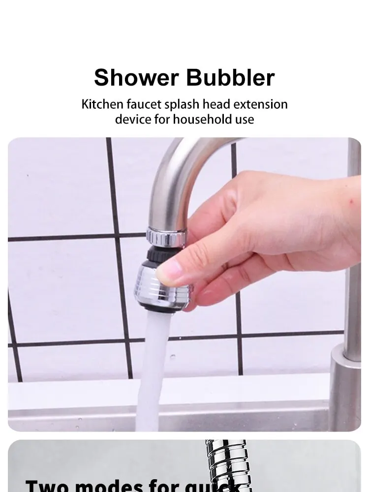360 Degree Faucet Anti-Splash Head Kitchen Water Saver Universal Rotating Bubbler Filter Extension Booster Nozzle Kitchen Tools 1 Mallzona Sbba0ee25e6004403b7fcd44cb12262f9M 360 Degree Faucet Anti-Splash Head Kitchen Water Saver Universal Rotating Bubbler Filter Extension Booster Nozzle Kitchen Tools Mallzona