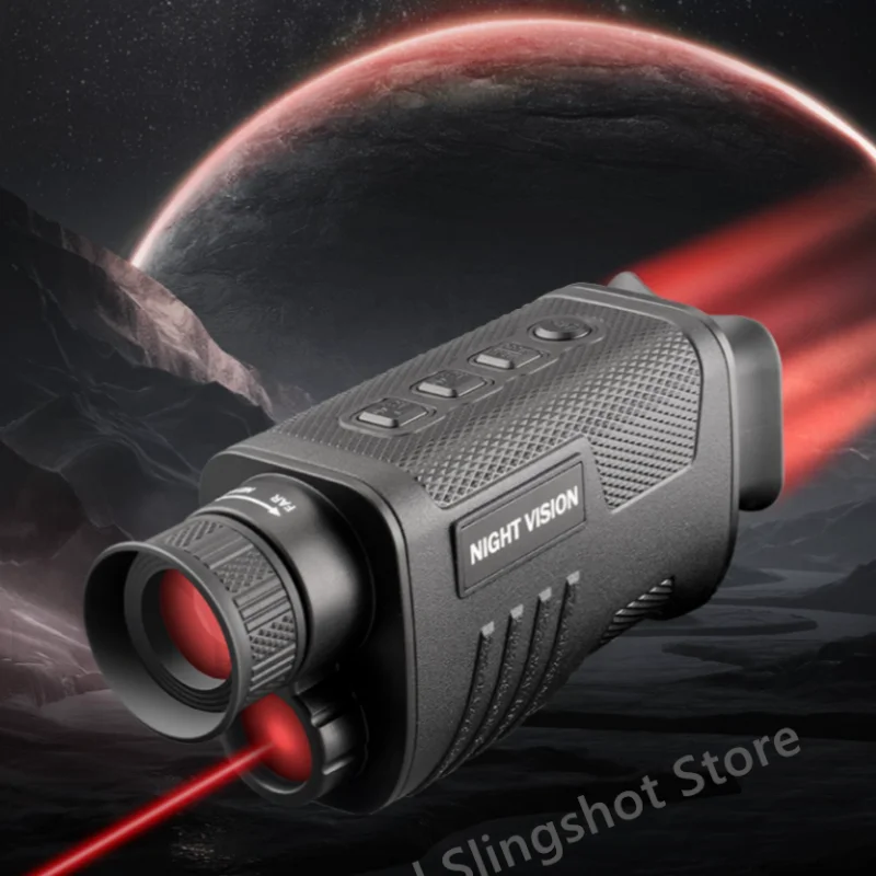 8x Handheld 1080P High-definition Monocular Telescope 8X Zoom Digital 300M Hunting and Camping Infrared Night Vision Instrument
8x Handheld 1080P High-definition Monocular Telescope 8X Zoom Digital 300M Hunting and Camping Infrared Night Vision Instrument
