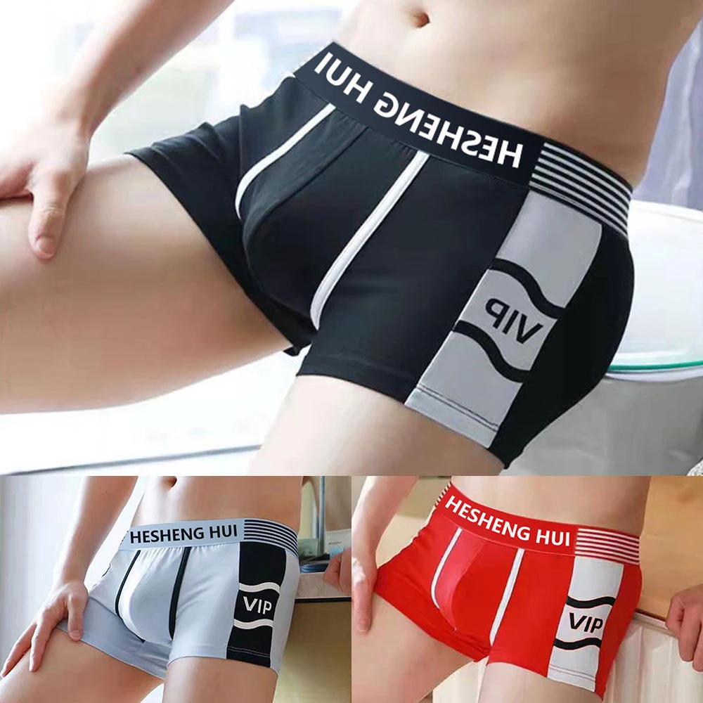 Men Trunks Letter-Printed Short Boxer Briefs Mens Underwear U Convex Pouch Sports Underpants Breathable Calzoncillo Hombre
Men Trunks Letter-Printed Short Boxer Briefs Mens Underwear U Convex Pouch Sports Underpants Breathable Calzoncillo Hombre