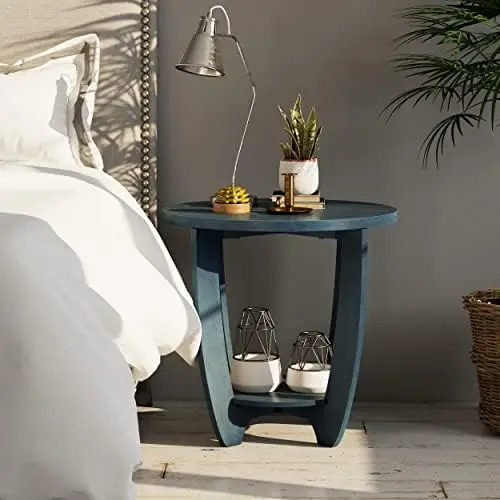 Farmhouse end Table with Storage Shelf, French Country Accent Side Table for Family, Dinning or Living Room, Small Spaces, Moder
Farmhouse end Table with Storage Shelf, French Country Accent Side Table for Family, Dinning or Living Room, Small Spaces, Moder