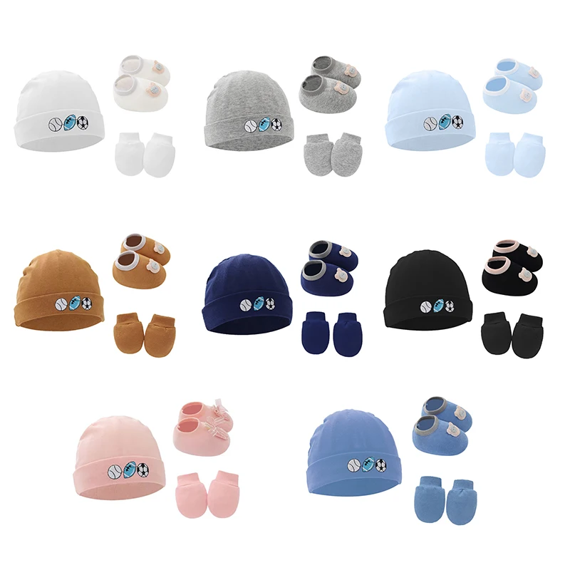 1-3pcs Baby Hat Newborn Cute Beanie Hats Ball Embroidery Bonnet Gloves Socks Set Photography Props Accessories Cap New Born Gift
1-3pcs Baby Hat Newborn Cute Beanie Hats Ball Embroidery Bonnet Gloves Socks Set Photography Props Accessories Cap New Born Gift