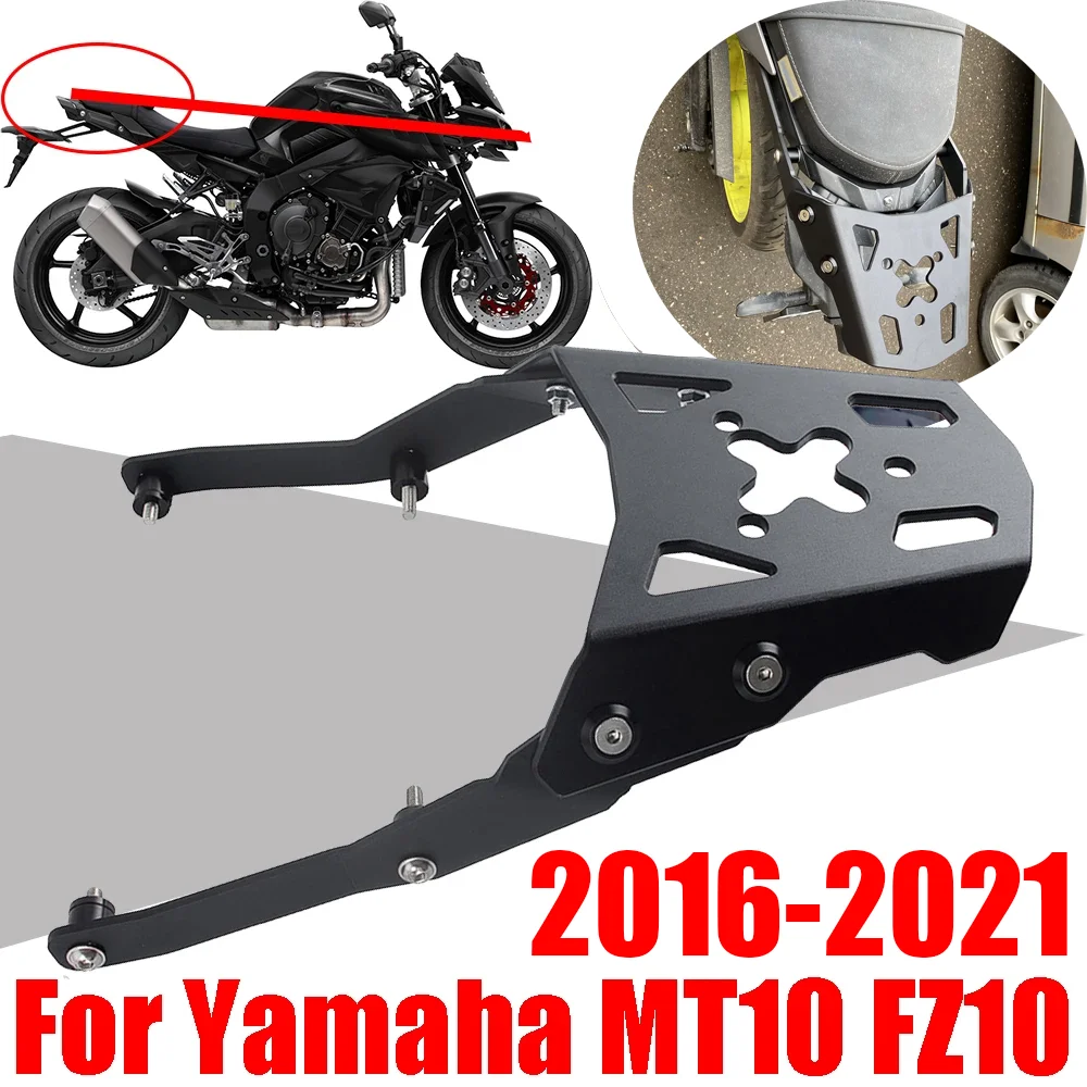 For Yamaha MT10 MT-10 FZ10 FZ-10 2016 - 2021 Motorcycle Accessories Rear Luggage Rack Carrier Rack Shelf Top Box Holder Support
For Yamaha MT10 MT-10 FZ10 FZ-10 2016 - 2021 Motorcycle Accessories Rear Luggage Rack Carrier Rack Shelf Top Box Holder Support