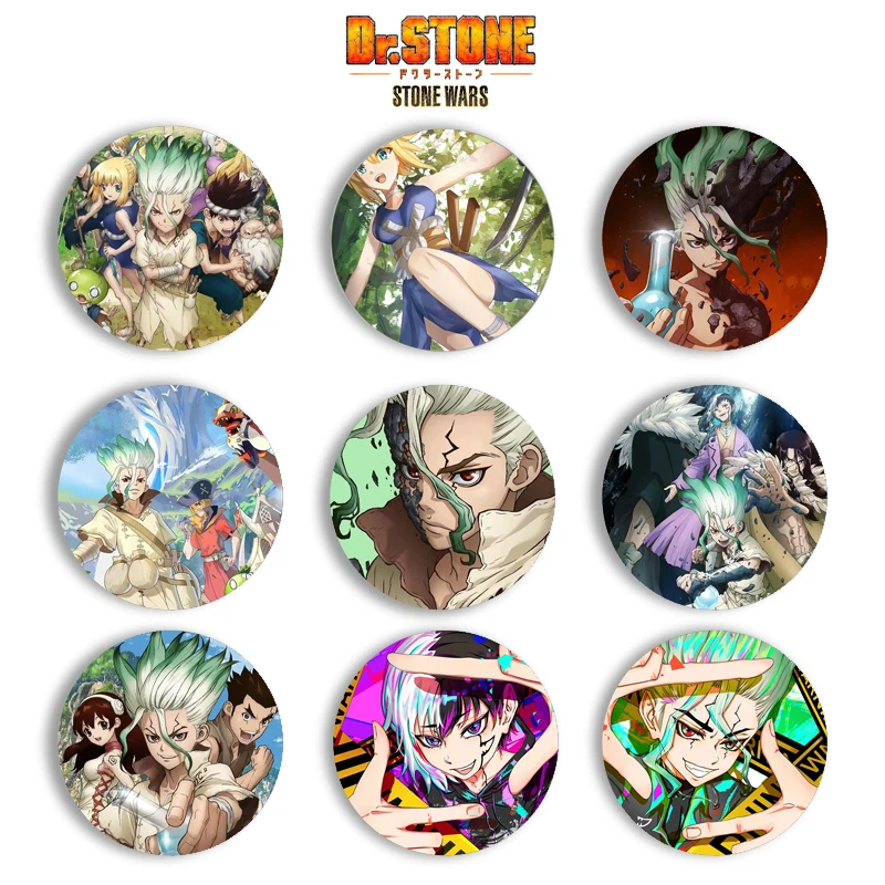 Anime Dr.STONE Brooch Ishigami Senkuu Amber Round Icon Badge Toys Brooch Pins Insignia Clothing Jewelry Accessories Gift
Anime Dr.STONE Brooch Ishigami Senkuu Amber Round Icon Badge Toys Brooch Pins Insignia Clothing Jewelry Accessories Gift