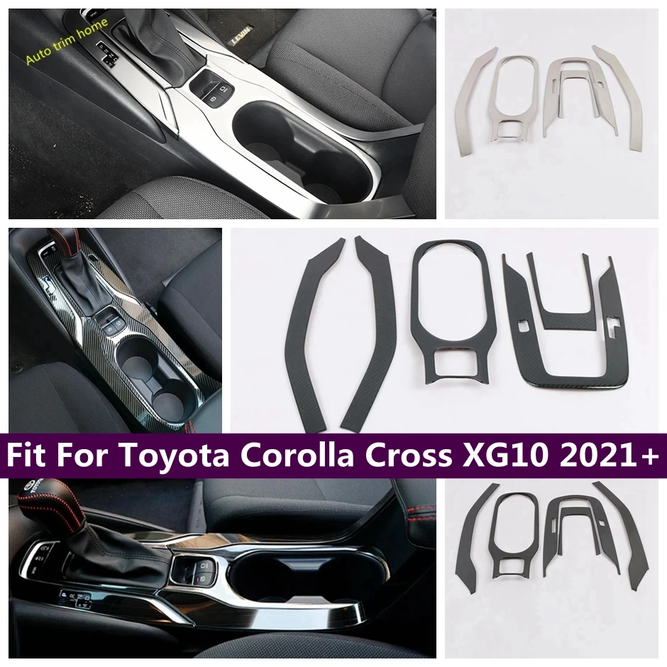 Fit For Toyota Corolla Cross XG10 2021 2022 2023 Hybrid Stainless Car Internal Gear Shift Box Panel Cover Trim Frame Accessories
Fit For Toyota Corolla Cross XG10 2021 2022 2023 Hybrid Stainless Car Internal Gear Shift Box Panel Cover Trim Frame Accessories