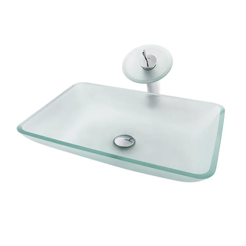 Art Craft Basin Glass Above Counter Basin Frosted Wash Basin Bathroom Washbasin Glass Tabletop Basin
Art Craft Basin Glass Above Counter Basin Frosted Wash Basin Bathroom Washbasin Glass Tabletop Basin