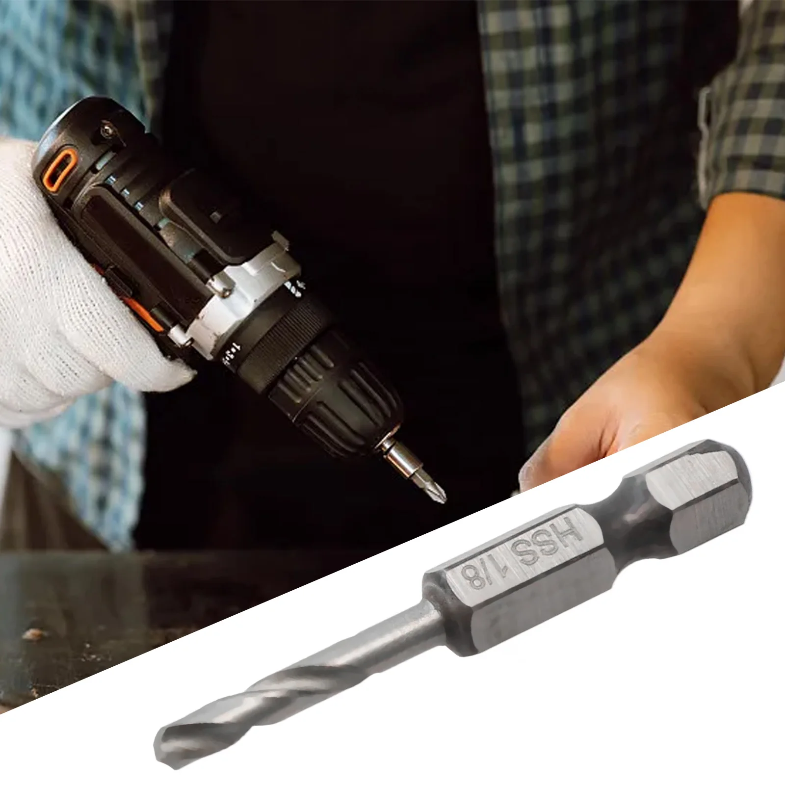 1pc Short Drill Bit M2 HSS 3/32 1/8 3/16 1/4 5/16 Inch 1/4" Hex Shank For Drilling Metal Wood Plastic Power Tool Accessories
1pc Short Drill Bit M2 HSS 3/32 1/8 3/16 1/4 5/16 Inch 1/4" Hex Shank For Drilling Metal Wood Plastic Power Tool Accessories