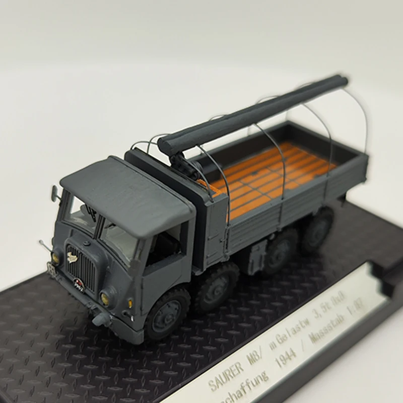 Модель военного транспортного средства 1944 SAURER M8 M Gelastw 3,5 t 8x8, масштаб 1:87, модель игрушечной машинки, классический подарок для взрослых, статический дисплей
Модель военного транспортного средства 1944 SAURER M8 M Gelastw 3,5 t 8x8, масштаб 1:87, модель игрушечной машинки, классический подарок для взрослых, статический дисплей
