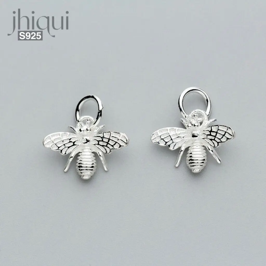 1PC 15*11*3.5mm 925 Sterling Silver Bee Charm Pendant for DIY Bracelet Necklace Fine Jewelry Accessories
1PC 15*11*3.5mm 925 Sterling Silver Bee Charm Pendant for DIY Bracelet Necklace Fine Jewelry Accessories
