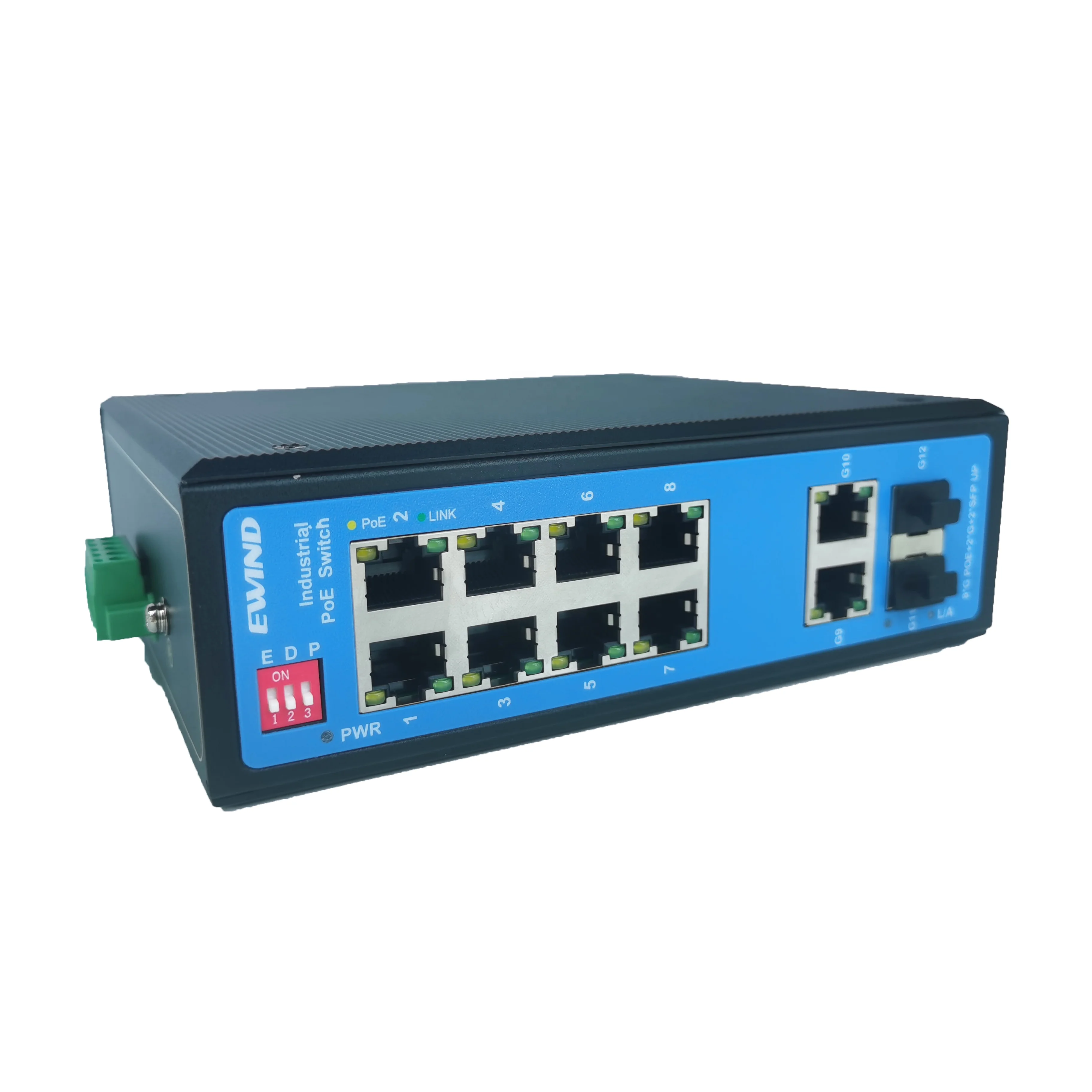 Industrial Chip Factory Price 8 Port POE 2 Ethernet 2 SFP Fiber Port Industrial POE Switch
Industrial Chip Factory Price 8 Port POE 2 Ethernet 2 SFP Fiber Port Industrial POE Switch